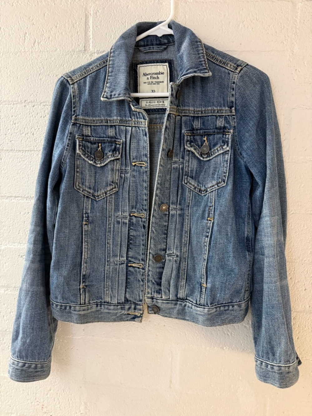 Abercrombie & Fitch Blue Denim Jacket